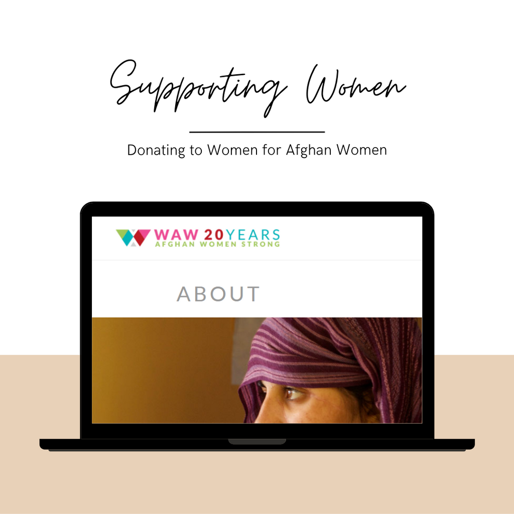 Donating to Support Women in Afghanistan